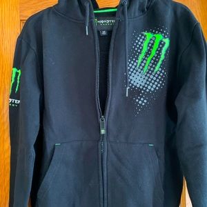Monster drink hoodie